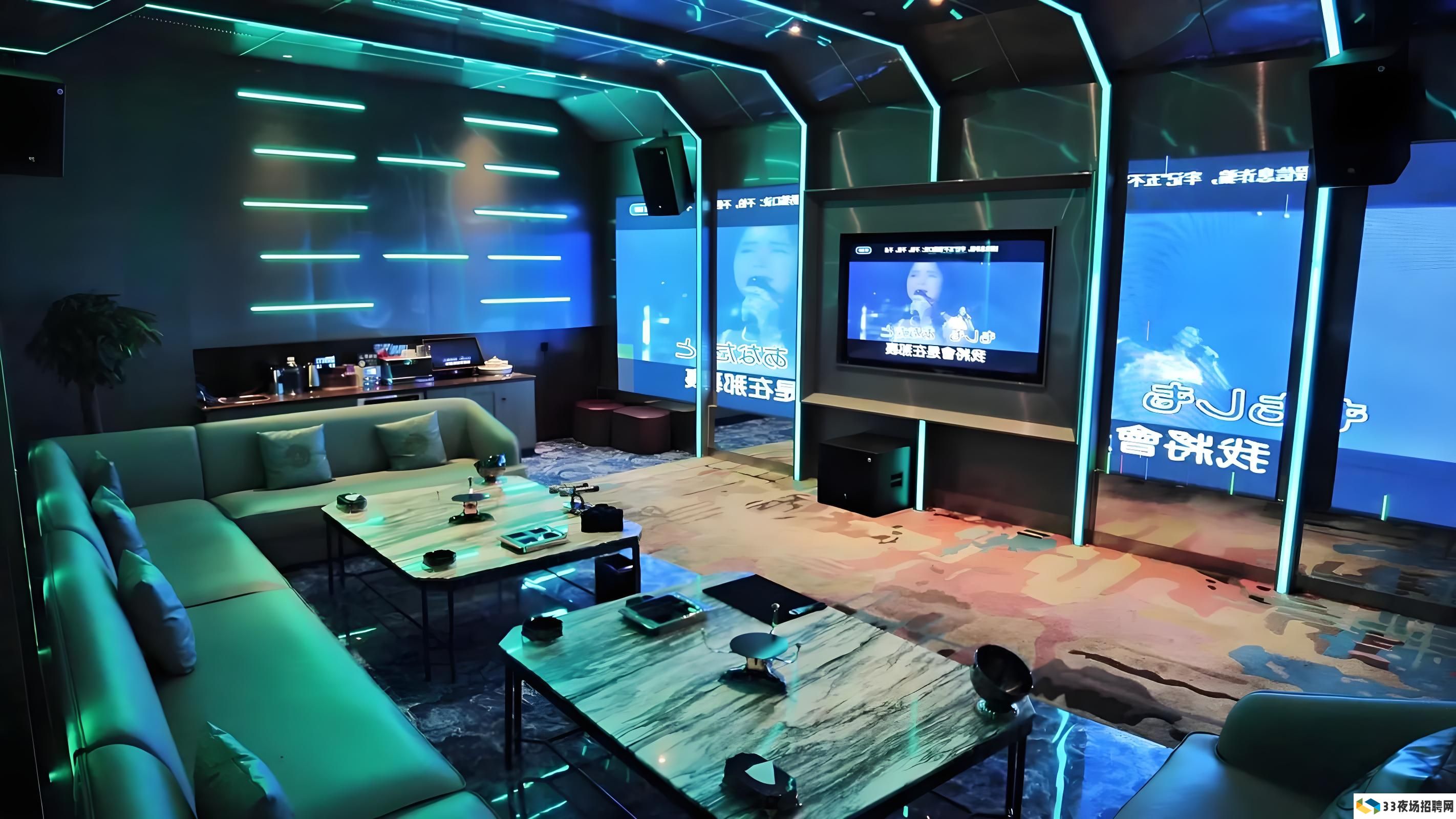 西单商业区KTV灯光音响效果：打造年轻人酷炫体验